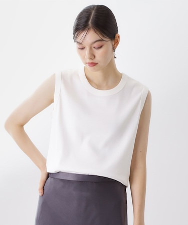 【汗染み防止】ノースリーブTシャツ【洗濯機OK/UVケア】