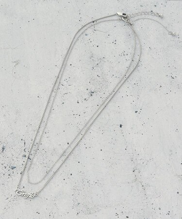 レタリングネックレス