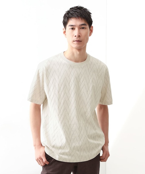 【好評につき再入荷！】ジオメトリックリンクス半袖Tシャツ