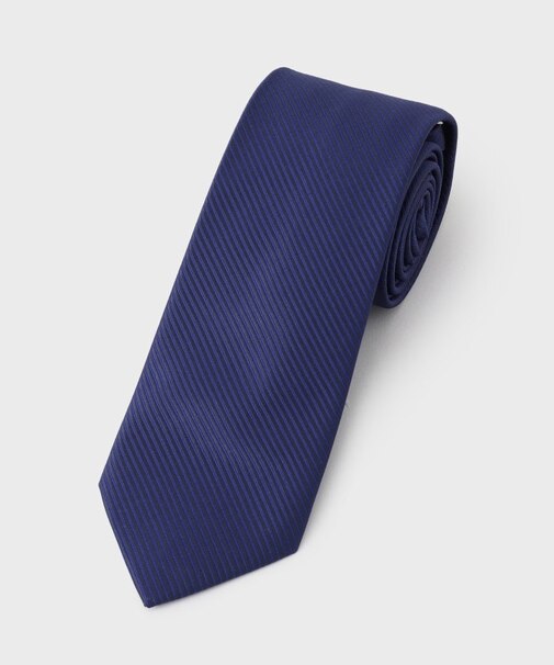 シャドーストライプネクタイ【洗濯機OK】