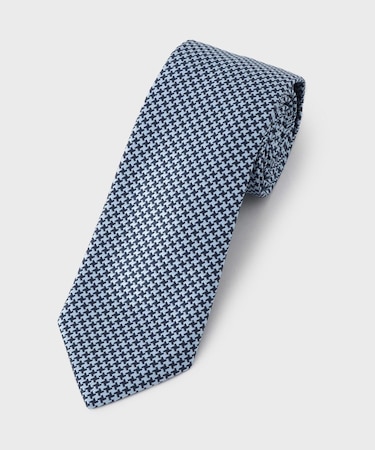 千鳥柄ネクタイ 【洗濯機OK】