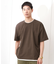 楊柳フェイクレイヤード半袖Tシャツ 【吸水速乾/毛玉になりにくい/洗濯機OK】