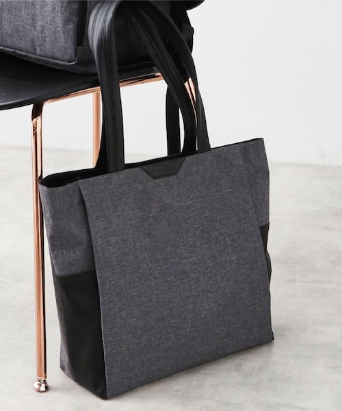 SC GLR ファンクショナル レザー トートバッグ タテ V2｜グリーン