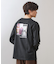 フォトグラフプリント長袖Tシャツ【洗濯機OK】