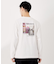 フォトグラフプリント長袖Tシャツ【洗濯機OK】
