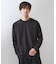 リンクスジャカード長袖Tシャツ【サスティナブル素材使用/洗濯機OK】