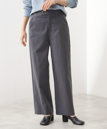 ワイドチノパンツ【洗える】