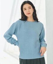 【S-XLサイズ/WEB限定カラー】選べる7色ガーターニット/毛玉になりにくい/洗濯機OK/蓄熱性
