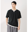 ツイルキーネック半袖Tシャツ