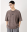 ヴィンテージライク フェード5分袖Tシャツ 【ビッグシルエット／洗濯機OK】