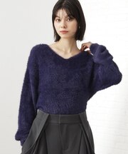 【選べる7色/WEB限定あり】ふわふわフェザーニット/洗える