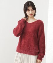 【選べる7色/WEB限定あり】ふわふわフェザーニット/洗える