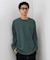 ハンドステッチ長袖Tシャツ 【洗濯機OK】