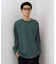 ハンドステッチ長袖Tシャツ 【洗濯機OK】