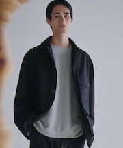 デッキブルゾン 【手洗い可/リラックスシルエット】