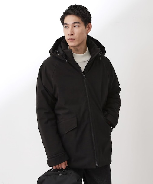 【軽くて、温かい】SORONA/ソロナ 中綿ブルゾン 防風/軽量/洗濯機OK/フード脱着可