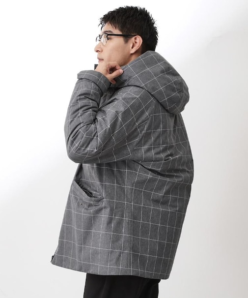 【軽くて、温かい】SORONA/ソロナ 中綿ブルゾン 防風/軽量/洗濯機OK/フード脱着可