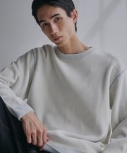 【大人の上品カジュアルを叶える】ハグするニット 洗濯機OK/6色展開