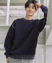 【大人の上品カジュアルを叶える】ハグするニット 洗濯機OK/6色展開