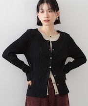 【マルチ機能】ヘンリーレイヤードニット