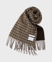 ウールリバーシブルマフラー