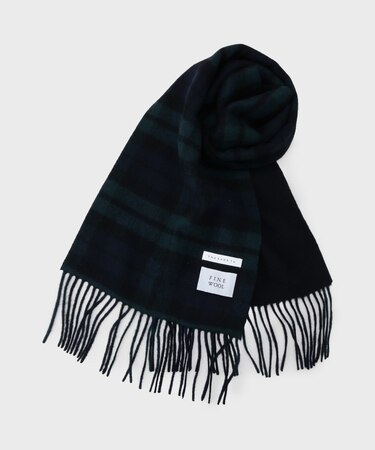 ウールリバーシブルマフラー