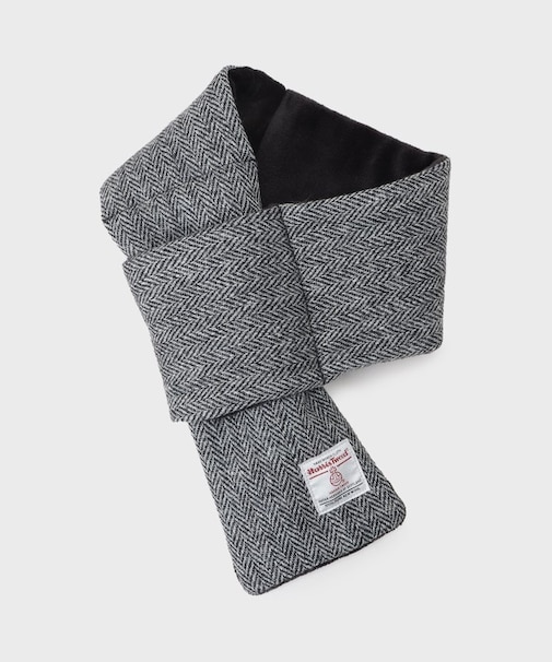 【HARRIS TWEED／ハリスツイード】中綿入り差込マフラー