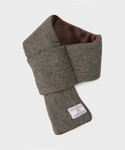 【HARRIS TWEED／ハリスツイード】中綿入り差込マフラー