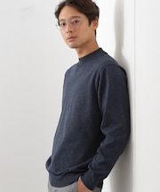 【冬のビジネスシーンに最適】モックネックニット