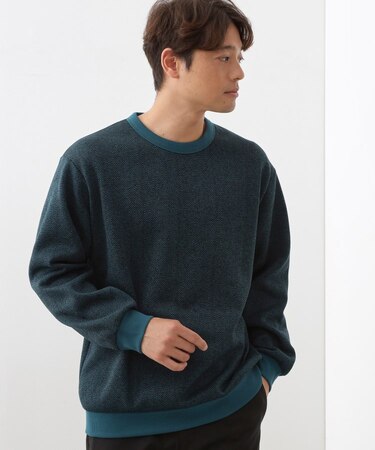 【裏起毛で暖かい】レトロフリーススウェット