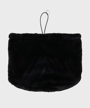 リバーシブルフェイクファーネックウォーマー