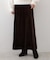 ベロアナロースカート
