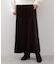 ベロアナロースカート