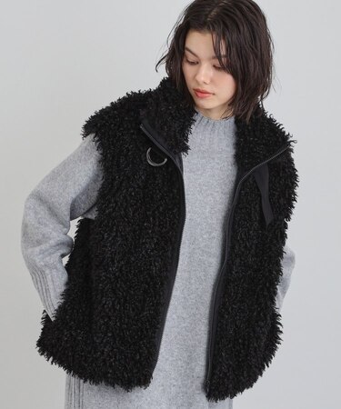 プラスするだけでこなれ見え ボアベスト