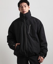 スタンドネックジップブルゾン