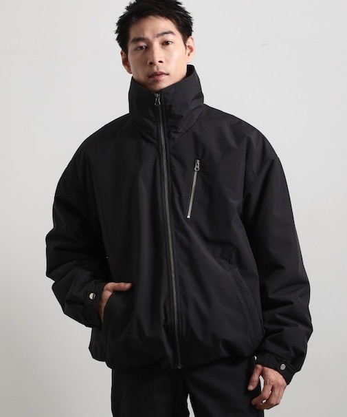 スタンドネックジップブルゾン