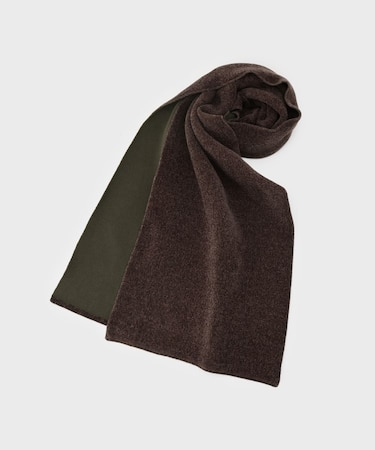 モールニットマフラー