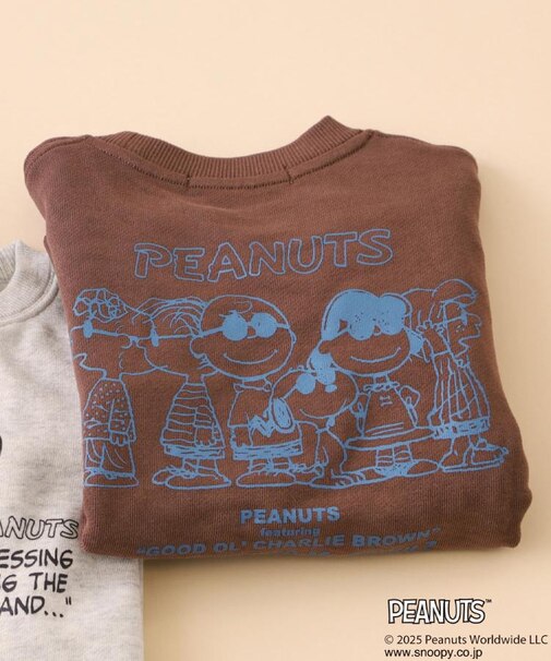 PEANUTS/ピーナッツ スヌーピープリントスウェット 【親子リンク】