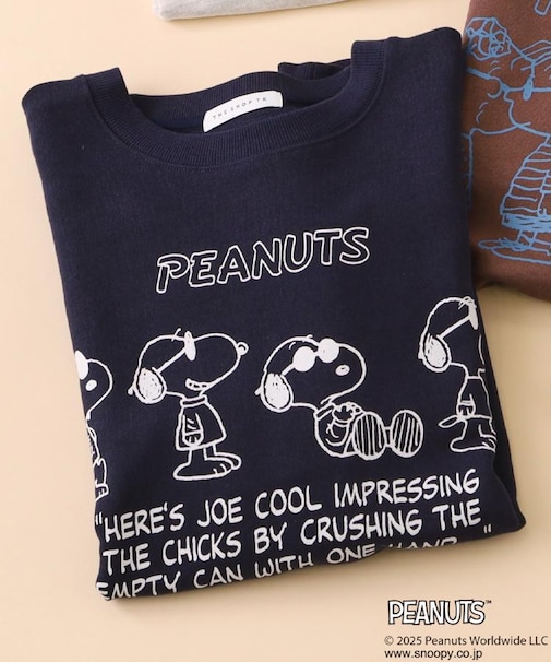 PEANUTS/ピーナッツ スヌーピープリントスウェット 【親子リンク】
