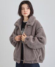 マシュマロタッチボアボンバージャケット