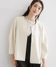 ノーカラーダンボールジャケット