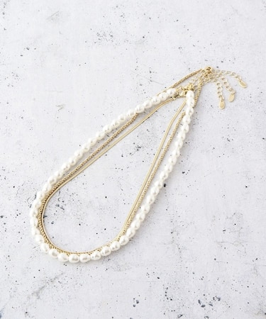 3WAYショートネックレス