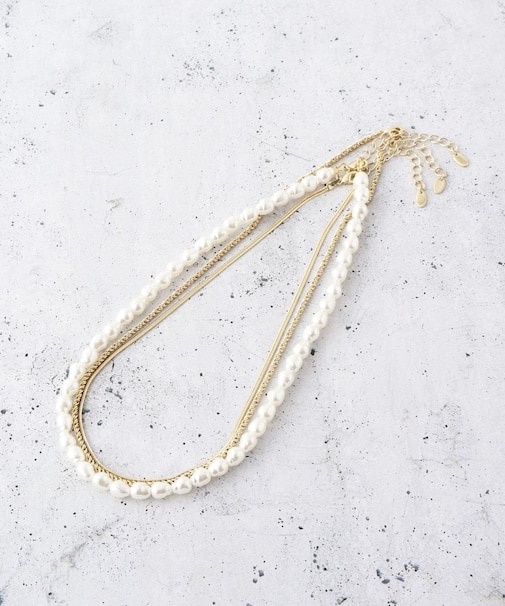 3WAYショートネックレス