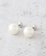 パール調キャッチ2WAYピアス