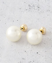 パール調キャッチ2WAYピアス