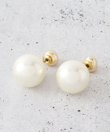 パール調キャッチ2WAYピアス