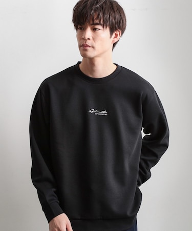 【クリーンで大人っぽい】ロゴスウェット 洗濯機OK