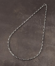 スクエア チェーン ステンレス ネックレス 【ユニセックス】