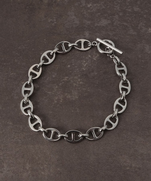 アンカー チェーン マンテル ステンレス ブレスレット【ユニセックス】