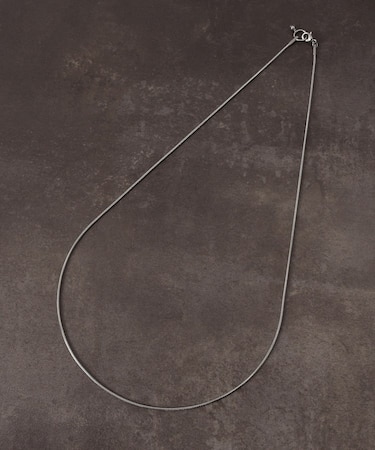 スネーク チェーン ステンレス ネックレス【ユニセックス】